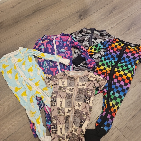 Bamboo 5 Baby Onesies Bundle